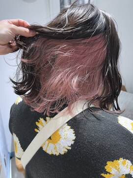 ロンドローズ 名古屋(Lond damaskRose) ダブルカラー ブリーチ 名駅 韓国 ボブ 髪質改善 縮毛矯正283