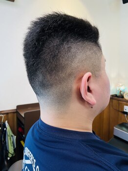 バーバーチバ(BARBER CHIBA)の写真/”BARBER CHIBA”人気のヘッドスパ！頭皮の汚れを落として、健康な頭皮へ導きます◎【大師前駅徒歩8分】