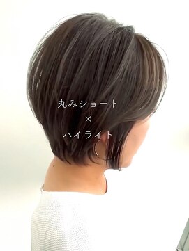 サラジュ 仁川店(SARAJU) 【バッサリカット】　重たいボブから丸みショートに！