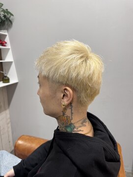 メンズサロン クロムス 梅田茶屋町店(Men's salon clomus) ブロンドショート