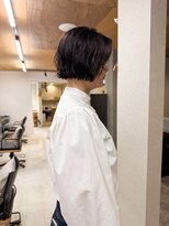 サンドット(Sun.)&nbsp;黒髪パーマボブパーマ/クセ毛風毛カット/ボブ