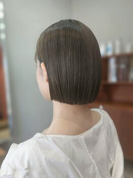 ヨン(yon)の写真/大人女性にとって居心地の良い空間をご提供♪同性スタイリストにお悩みを相談しやすくて◎〔お子様同伴可〕