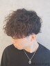 【メンズ限定】パーマ＋カット＋ケアトリートメント_￥8400  [三宮/三ノ宮]