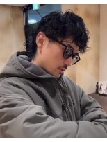 リリック(LYLICK)&nbsp;ウルフ×メンズスパイラルパーマ