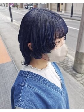 フロップニク(FLOPNIK) 青髪ミニウルフ