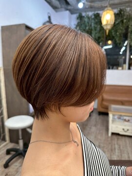 ソレイユバイエルズ(soleil by ailes) ショート/ショートボブ/ベージュカラー/さいたま新都心