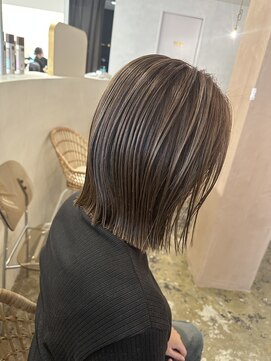 【 YUCCA 】大人可愛い/ハイトーンボブ