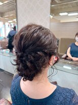 キャパジャストヘアー(CAPA just hair)&nbsp;上品まとめ髪＊お呼ばれヘアセット