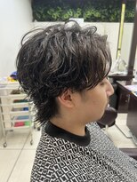 クオリス 上福岡店(QUALIS)&nbsp;冬メンズパーママッシュスタイル×サーフカール