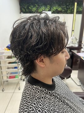 クオリス 上福岡店(QUALIS) 冬メンズパーママッシュスタイル×サーフカール