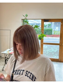 ベルポール(Bell port) 着物ヘア/大人ガーリー/ダークアッシュ/似合わせカット/芦屋駅