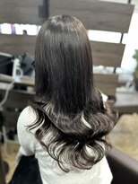 グランディールヘアデザイン(grandir hairdesign)&nbsp;ナチュラルアッシュブラック！Yurika--