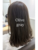 フレイムス ヘアアンドリラックス 東川口店(Frames hair&relax)&nbsp;オリーブグレージュカラー