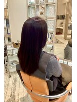 アシャ ヘアー ソリューション 神戸店(asha hair solution) イメチェン/ピンクベージュ/アンブレラカラー/前髪/摂津本山