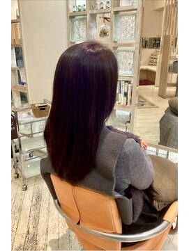 アシャ ヘアー ソリューション 神戸店(asha hair solution) イメチェン/ピンクベージュ/アンブレラカラー/前髪/摂津本山