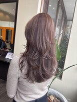 ヴァンカウンシル Kuwana(VAN COUNCIL) 海外レイヤーカット/海外ヘア/ベージュ/中顔面短縮カット