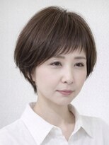 クロム(CHROM) 40代50代60代ショート白髪ぼかしハイライト髪質改善/入間