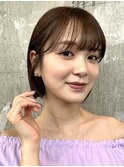 大人ボブ/タッセルボブ/ぱつっとボブ/ボブ/10代20代30代/表参道