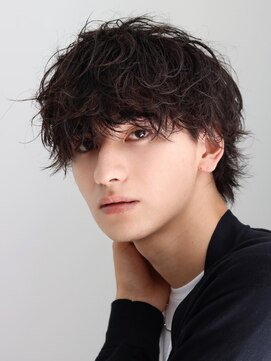 ルーシー 川越(LUCEY) ツイストスパイラルパーマ波巻きパーマシャドウパーマメンズ