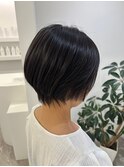 大人かわいいひし形ショート