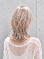 アースオーセンティック 立川店(EARTH Authentic) ハッシュカット×ブロンドカラー