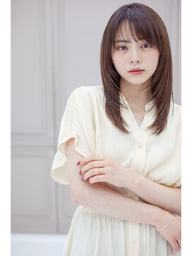 アッシュ 桜新町店(Ash) 桜新町/レイヤーカット/ボブ/韓国ダブルカラー/白髪ぼかし