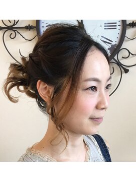 ヘアージン 野々市(hair Jin) ミディアム セットアップ