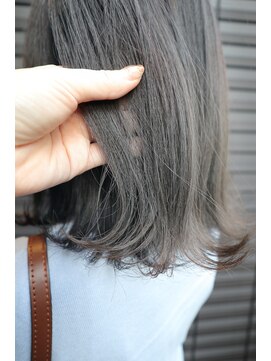 ノル(nol hair&spa) 赤味なしアッシュカラー