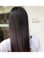 サロン ド ソーホー 蕨(Salon de SOHO) 【Naturalストレート×Sepiaブラウン】ツヤ感◎の透明感！