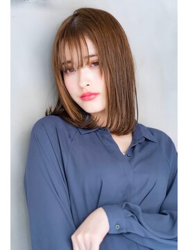 ケイト(kate) [kate] 大宮　ハニーブラウン×丸みボブ