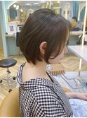 【Lond佐野】大人可愛い色気ショートボブ暗めグレーアッシュ
