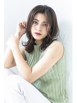 プライズ 池袋店(prize)&nbsp;ナチュラルガーリーフェザーロング無造作カールシースルー323