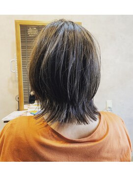 コネル ヘア アンド ハート(CONNEL HAIR And HEART) グレージュボブルフ2