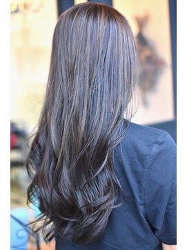 ヘアーアンドスパ プルトア(hair spa pour toi) ロング×ベージュベース×アッシュ