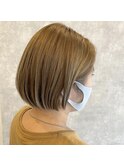 【FERIA池田】シンプルなストレートボブ