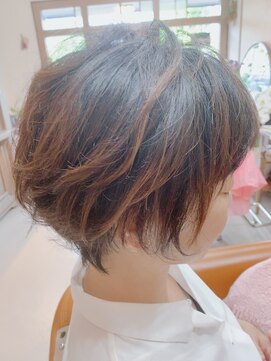 アンジェヘア(Ange-hair) 軽めショートボブ☆