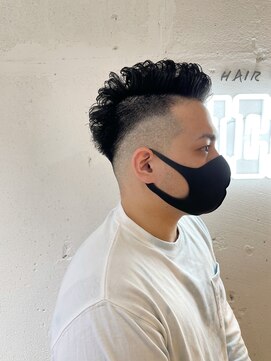 ヘアーワークス ヘルム 渋谷店(HAIR WORKS HELM) HELM 漢は黙ってスキンフェード☆