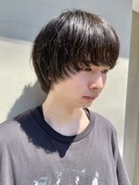 ヘアー アイス ルーチェ(HAIR ICI LUCE) 黒髪マッシュ メンズマッシュ 担当 井上