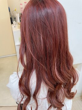 エミュ 天文館店(eMu) ブリーチ有Wカラー【暖色カラー】