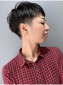 【morio池袋】綺麗でかっこいい黒髪ショート♪