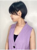【morio池袋】似合わせショート_耳かけショート_前髪長め