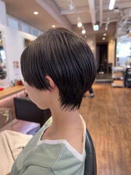 スノードロップ 高円寺店(Snowdrop) ウルフ/マチルダボブ/ピンクベージュ/インナーグレージュ/高円寺