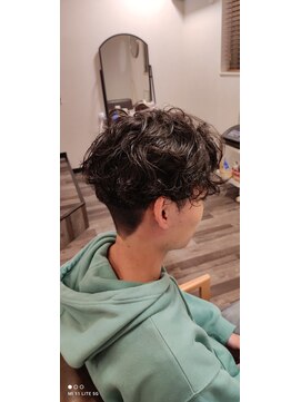 イロドリ(irodori) センターパートバーマ