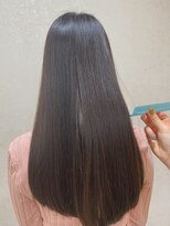 カフカ 亀有(KAfKA) サラサラロングレイヤー/艶髪/モテ/パープルブラック/髪質改善