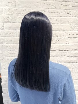 リズム(Lism) ブリーチ必須！ダークネイビーカラー