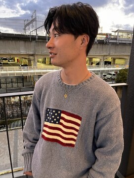 リタ(LITA) 波巻きスパイラルパーマメンズマッシュパーマツイスト パーマ