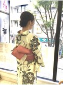 浴衣ヘアアレンジ