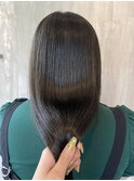 赤み消しオリーブグレージュ色素改善透明感カラー水素ケア