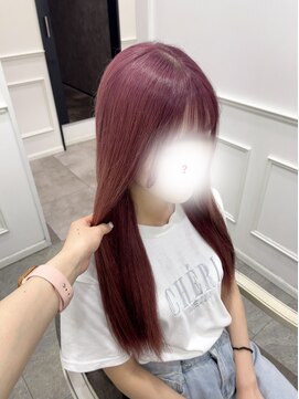 リルミー(Lilme) ブリーチで叶える♪艶髪ラベンダーピンク*新井