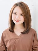 Say.黒髪ボブルフネビージュ小顔ワンレンレイヤーミディアム青山